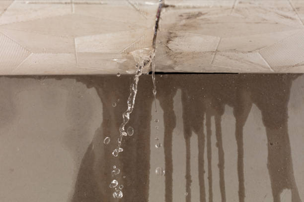 Professional Commercial Water Damage Restoration technician working in Frackville, PA